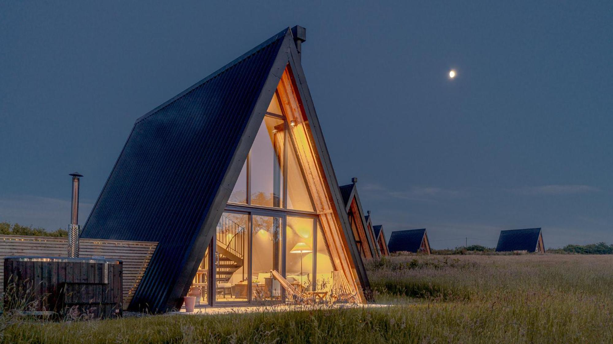 האברפורדווסט Wilder Retreats - A Frame Cabins מראה חיצוני תמונה